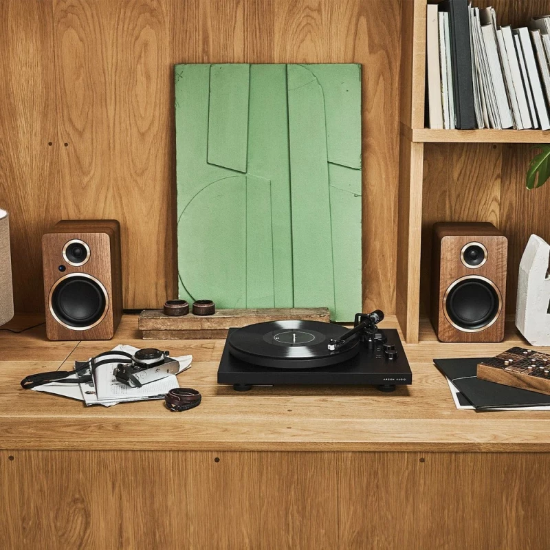 Argon Audio FENRIS A5 Walnut - Ζεύγος αυτοενισχυόμενων ηχείων βιβλιοθήκης