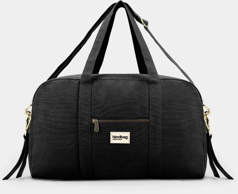 Hindbag Τσάντα Μαιευτηρίου Basile Black | Οργανική Τσάντα Αλλαγής Μωρού
