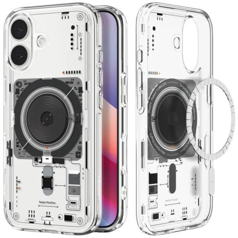 Θήκη TPU & PC Spigen Ultra Hybrid Magsafe Apple iPhone 17 Neo One Διάφανο