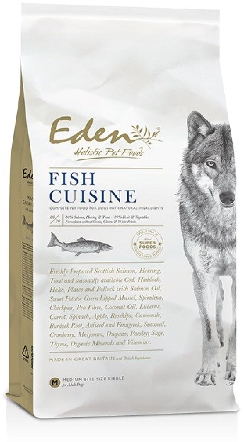 EDEN 80/20 Fish Cuisine Medium & Large - dry dog food - 12kg