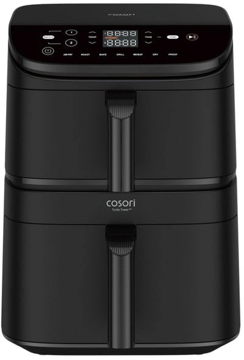 Cosori CAF-DC121 Double 10.8 L Stand-alone Hot air fryer Black