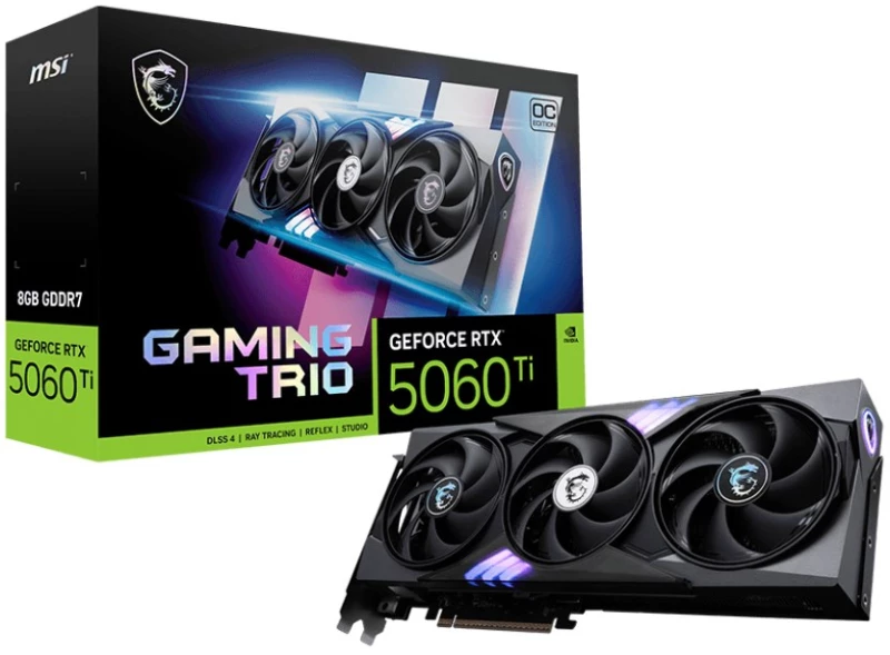 MSI GeForce RTX 5060 Ti 8G GAMING TRIO OC NVIDIA 8 GB GDDR7