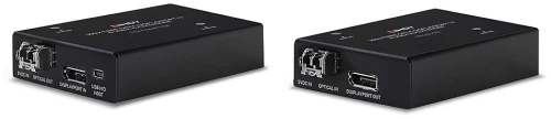 Lindy 300m Fibre Optic DisplayPort 1.2 and USB KVM Extender