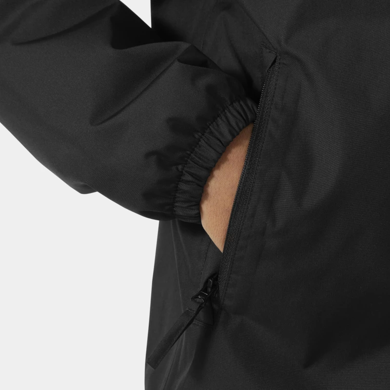 Helly Hansen Junior Vancouver Fleece Insulated Jacket Παιδικό Μπουφάν Μαύρο