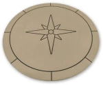 Τραπέζι Στρογγυλό Teak 65cm