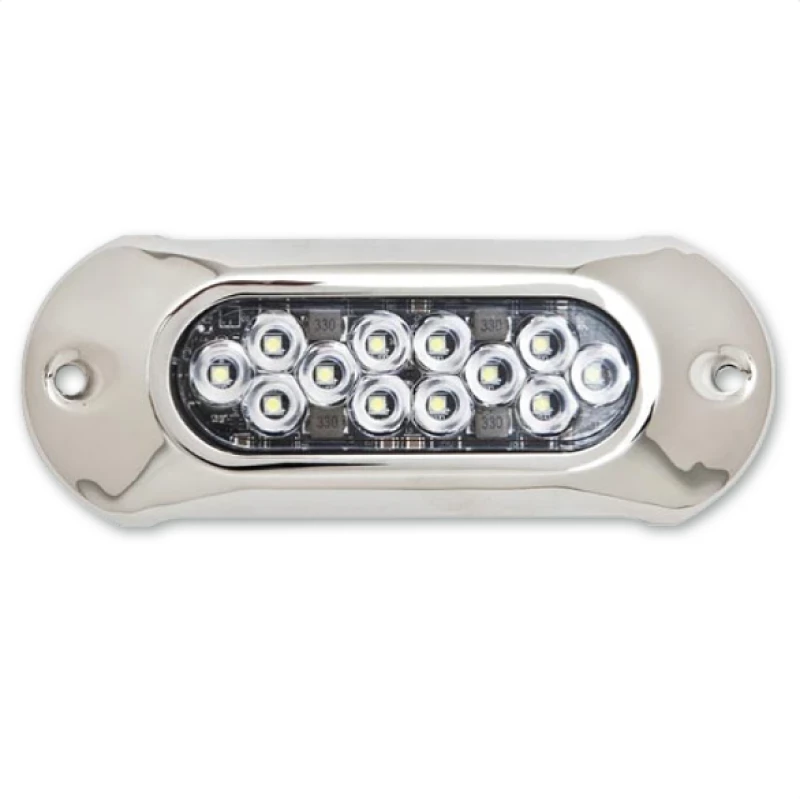 Attwood Φανάρι Υποβρύχιο LED ΜΠΛΕ με Ιnox Κάλυμμα - 12 LED