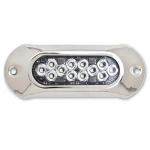 Attwood Φανάρι Υποβρύχιο LED ΜΠΛΕ με Ιnox Κάλυμμα - 12 LED