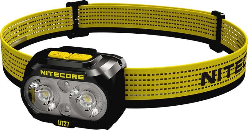 ΦΑΚΟΣ LED NITECORE HEADLAMP UT27 Pro 800Lumens + 2x HBL1500Lion Battery, Black