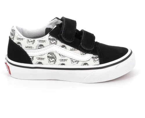 Παιδικό Χαμηλό Casual για Αγόρι Vans Old Skool V Χρώματος Μαύρο VN000CYA4481