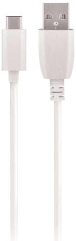 Καλώδιο Φόρτισης & Μεταφοράς Δεδομένων OEM001518 Από Usb Σε Usb-C 3M 2A White Maxlife