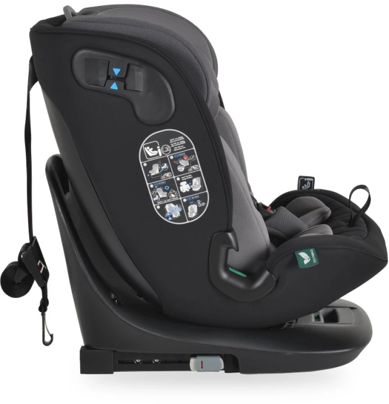 CANGAROO ΚΑΘΙΣΜΑ ΑΥΤΟΚΙΝΗΤΟΥ ISOFIX i-SIZE 40-150CM GTS CHARCOAL GREY 3801005153213