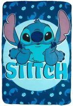DimCol Κουβέρτα Fleece Disney Home Stitch 18 100X140 Blue 100% Polyester 54462527014