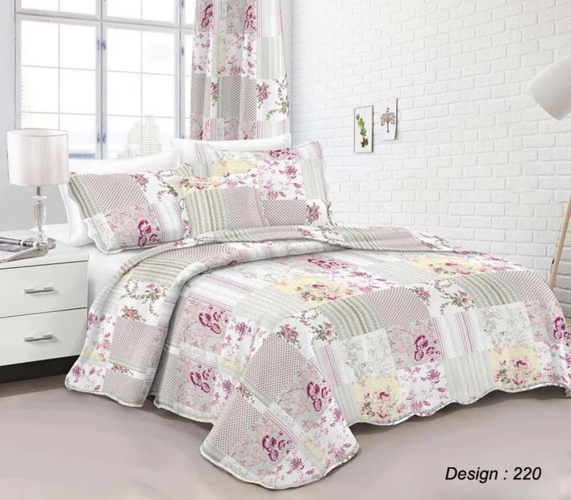 DIMcol ΚΟΥΒΕΡΛΙ ΣΕΤ 2 τεμ ΕΝΗΛ Microfiber 160X220 ΕΜΠΡΙΜΕ 220 1534935615722000
