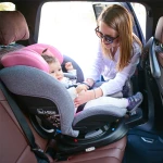 ΚΑΘΙΣΜΑ ΑΥΤΟΚΙΝΗΤΟΥ 40-105CM 0/1 ISOFIX I-SIZE LORELLI PROXIMA PINK AND GREY 10071552106