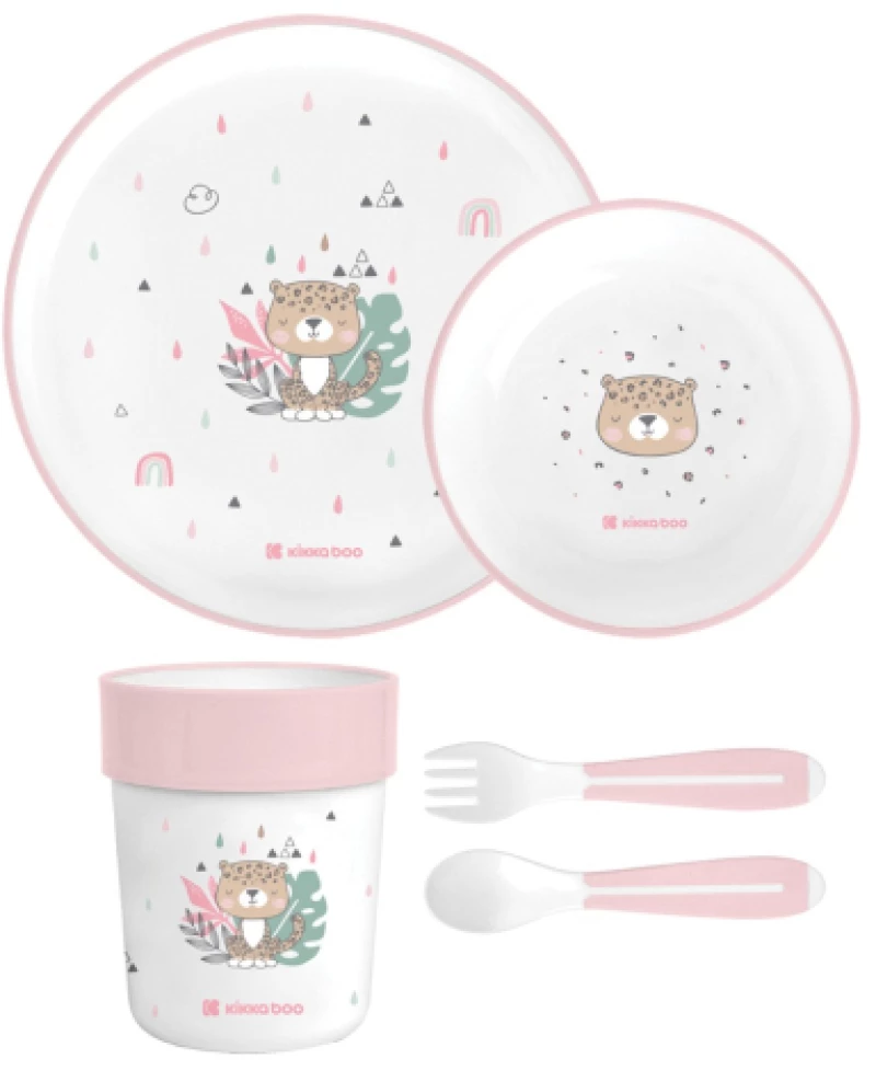 KIKKA BOO ΣΕΤ ΦΑΓΗΤΟΥ SAVANNA PINK 31302040137