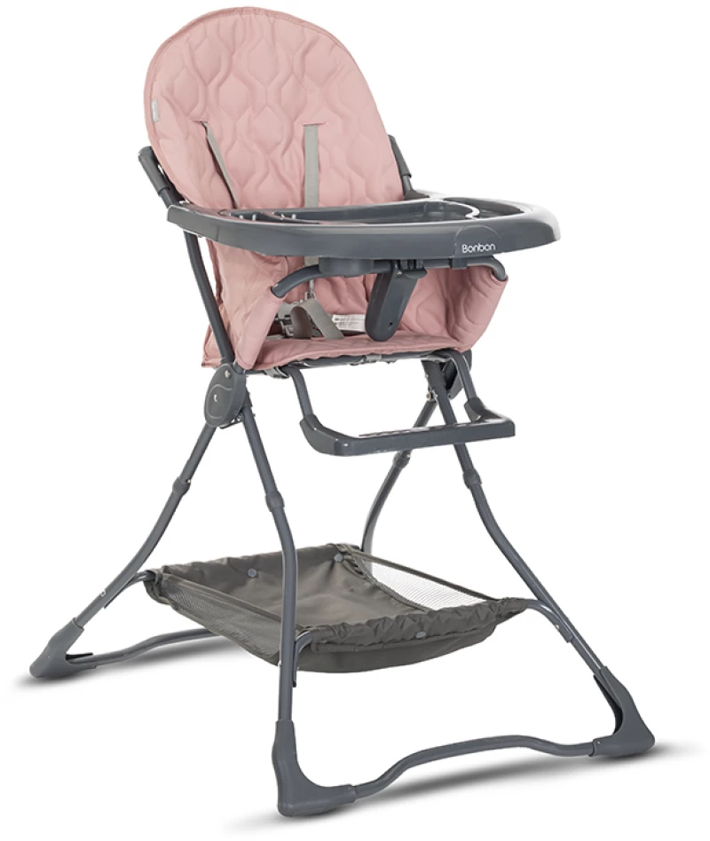 LORELLI ΚΑΘΙΣΜΑ ΦΑΓΗΤΟΥ HIGH CHAIR BONBON ROSE LEATHER 10100312516