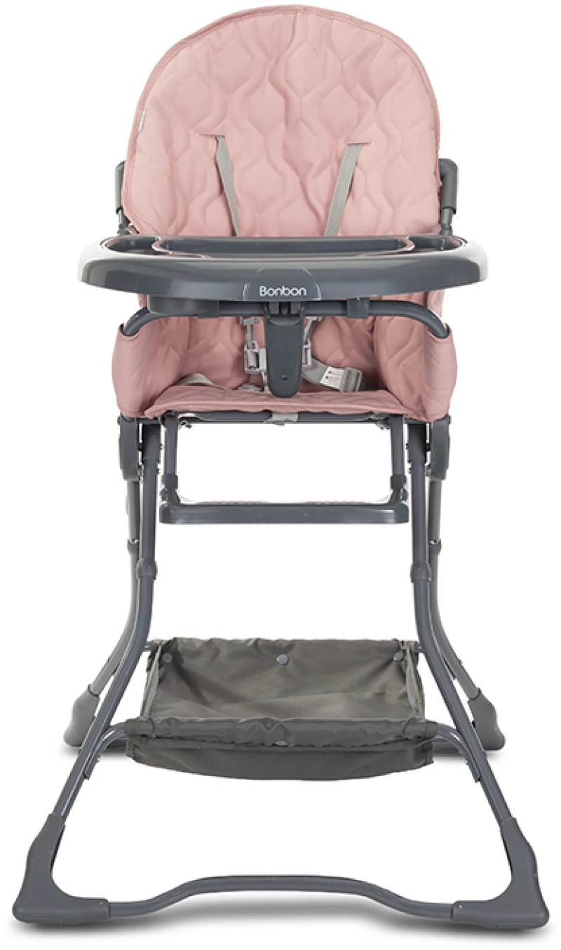 LORELLI ΚΑΘΙΣΜΑ ΦΑΓΗΤΟΥ HIGH CHAIR BONBON ROSE LEATHER 10100312516