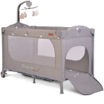 Cangaroo Παρκοκρέβατο με Παιχνίδι Once Upon A Time 2 Layers Grey 3800146248383