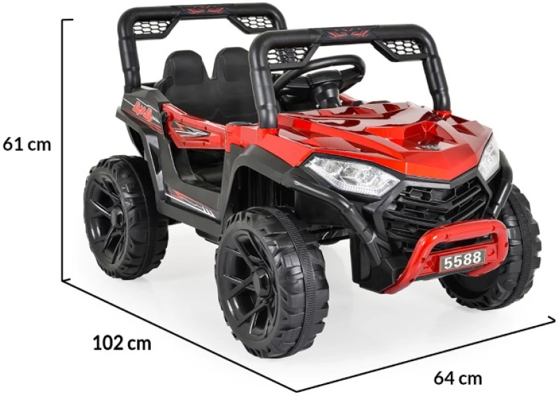 MONI ΗΛΕΚΤΡΟΚΙΝΗΤΟ ΑΥΤΟΚΙΝΗΤΟ BO FAST UTV 5588 RED 3801005001194