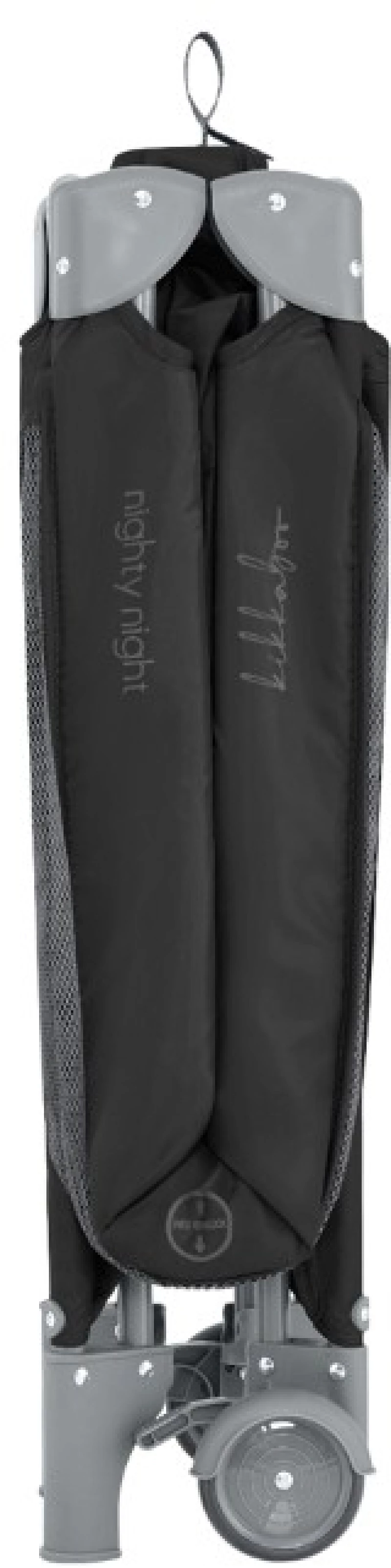 KIKKA BOO ΠΑΡΚΟΚΡΕΒΑΤΟ 2 ΕΠΙΠΕΔΩΝ NIGHTY NIGHT BLACK 31003010152
