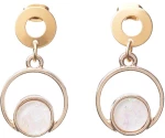 Circle Gold Earrings