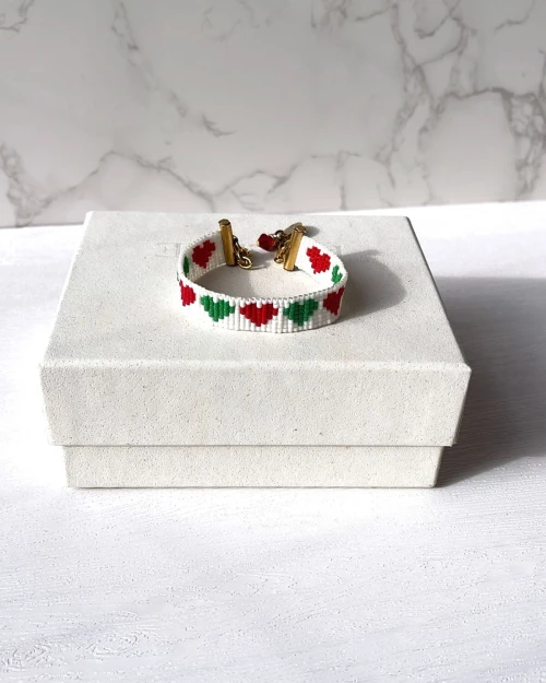 Festive Love Miyuki Bracelet