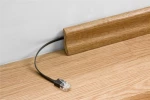GOOBAY καλώδιο δικτύου 96303, CAT 6A U/UTP, flat, 500MHz, Copper, 0.5m, λευκό