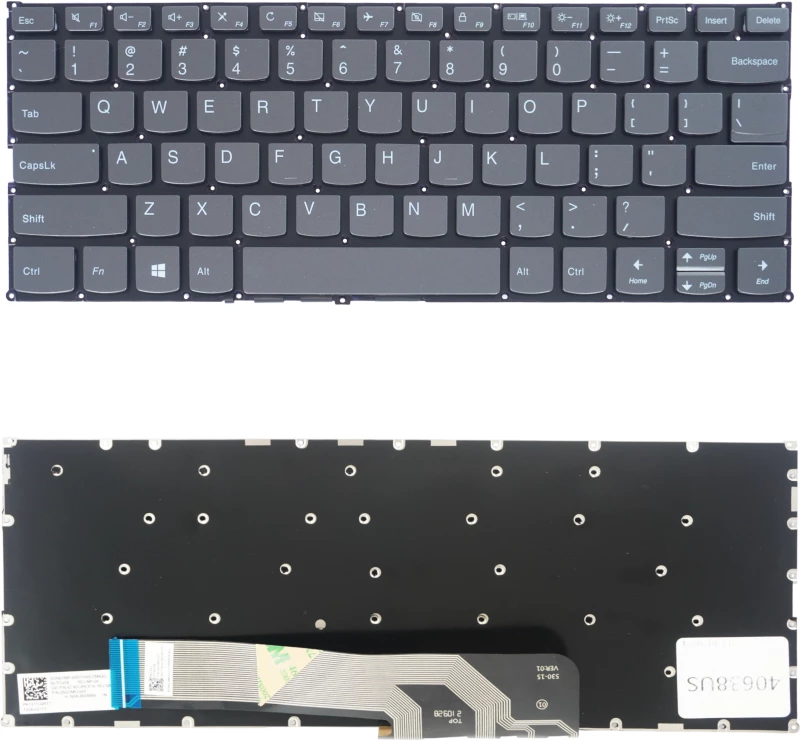 Πληκτρολόγιο Laptop keyboard  IBM-LENOVO SN20Q40730 (Κωδ.40638US)