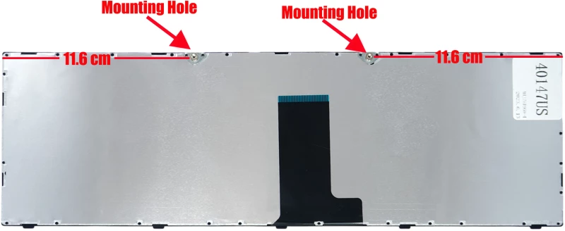 Πληκτρολόγιο - Laptop Keyboard για Lenovo B5400 B5400A M5400 M5400A M5400A-IFI M5400AT 25213291 25213292 25213293 25213294 25213295 25213296 25213297 25213298 US Black ( Κωδ.40147US )