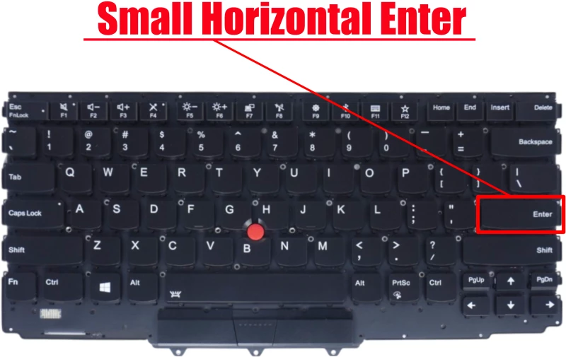 Πληκτρολόγιο - Laptop Keyboard για Lenovo ThinkPad X1 Yoga Gen 2 - Model/Type : 20JE  US No Frame Backlight Pointer Black ( Κωδ.41205USBLPOINTER )