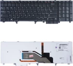 Πληκτρολόγιο Laptop Dell Latitude E5520 E5530 E6520 / Precision M4600 M4700 M6600 US BLACK Backlit Trackpoint ΟΡΙΖΟΝΤΙΟ ENTER ( Κωδ.40028USBACKLIT )