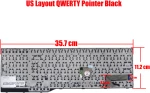 Πληκτρολόγιο Laptop - Keyboard για Fujitsu E557 E753 E754 E756 E554 E556 CP670825-03 FJM14B96003D85 002-12856L-HF01 US Pointer Black ( Κωδ.40384USPOINTER )