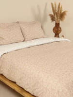 Παπλωματοθήκη Cotton Feelings 2052 Beige Υπέρδιπλη (230×250) - -