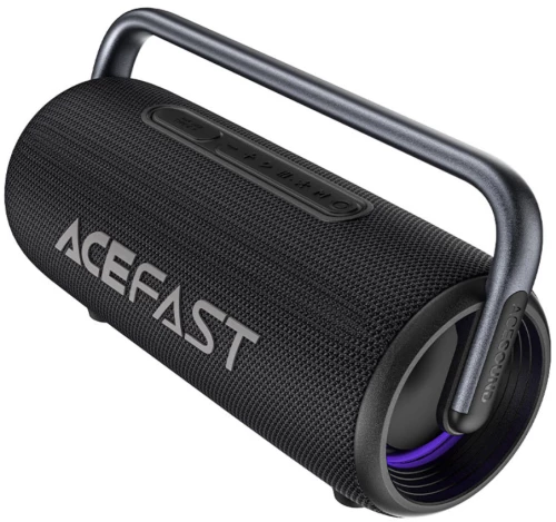 Φορητό Ηχείο Wireless Acefast K2 Pro v5.3 TWS 120W 9600mAh USB AUX και RGB Φωτισμό Μαύρο