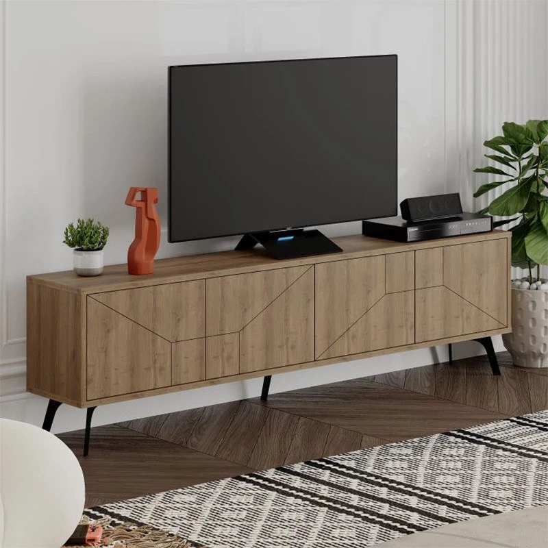Megapap Έπιπλο Τηλεόρασης Dune Ανοιχτό Καρυδί 180x29,6x50εκ.