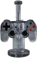 Γυάλινο Bong «Gamepad» + Diffuser 23cm