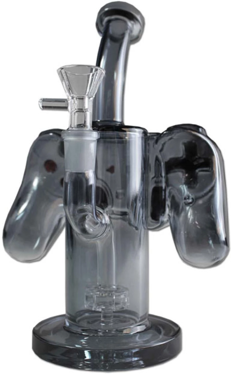 Γυάλινο Bong «Gamepad» + Diffuser 23cm