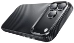 Θήκη Hoco Carbon Fiber Magsafe για Apple iPhone 17 Pro Max Μαύρη