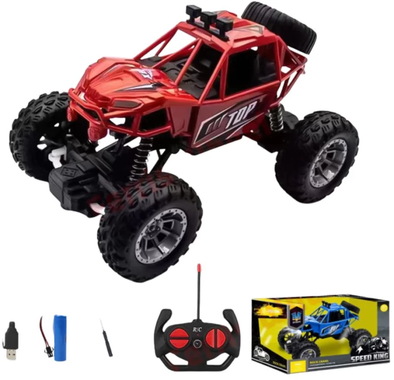 Τηλεκατευθυνόμενο Off-Road Jeep Speed King RC 1:18 με LED Φώτα 2510328