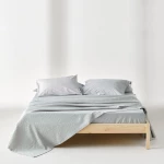 Κουβέρτα Waffle Cecilia 22 Grey Kentia Μονό 160x240cm 100% Βαμβάκι