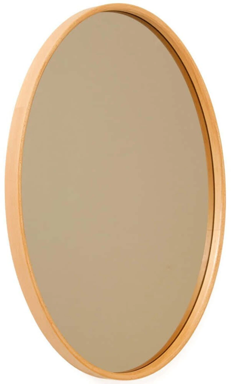 Καθρέπτης Τοίχου Elips 643MRL1310 45x4x60cm Oak Hanah Home Ξύλο