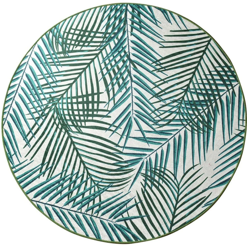 Πατάκι Μπάνιου Botany 359CHL4154 Multi-Green L'Εssentiel Maison 100Χ100 Πολυέστερ