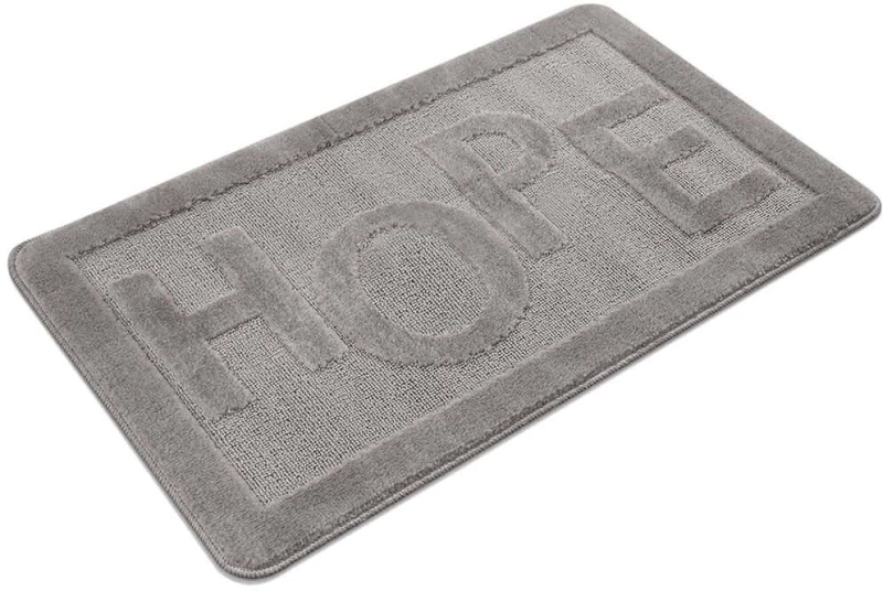 Πατάκι Μπάνιου Hope 217CCL1109 Grey L'Εssentiel Maison 60x100cm Πολυπροπυλένιο