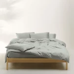 Παπλωματοθήκη Celeste 12 (Σετ 3τμχ) Light Grey Kentia Υπέρδιπλo 220x240cm Bamboo
