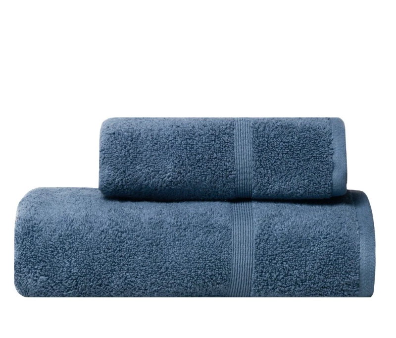 Πετσέτα Blaise 01 Blue Kentia Προσώπου 50x90cm 100% Βαμβάκι