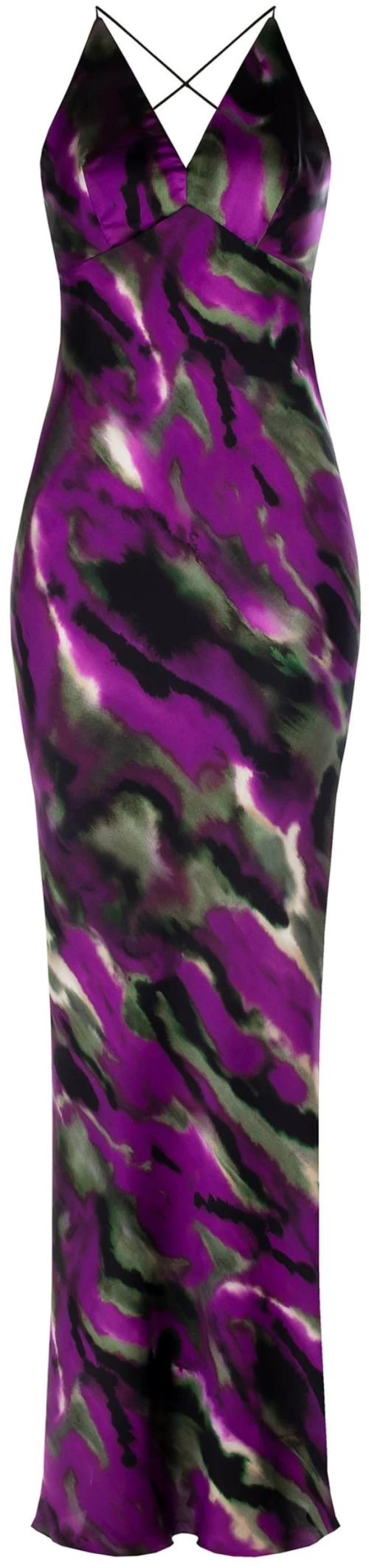 Slip dress Rinascimento - Μώβ