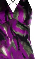 Slip dress Rinascimento - Μώβ