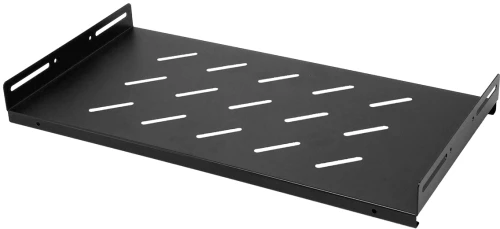 POWERTECH σταθερό ράφι για rack 19" NETW-0042, βάθος 250mm, μαύρο