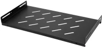 POWERTECH σταθερό ράφι για rack 19" NETW-0042, βάθος 250mm, μαύρο