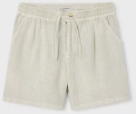 Boston Βερμουδα λινη comfy λαδι ανοιχ 26-06224-457 6224 Αγόρι